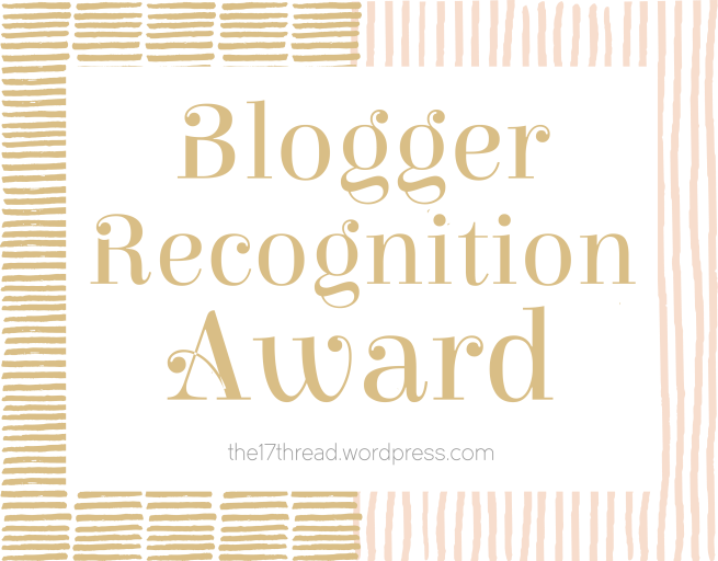 bloggerrecognition
